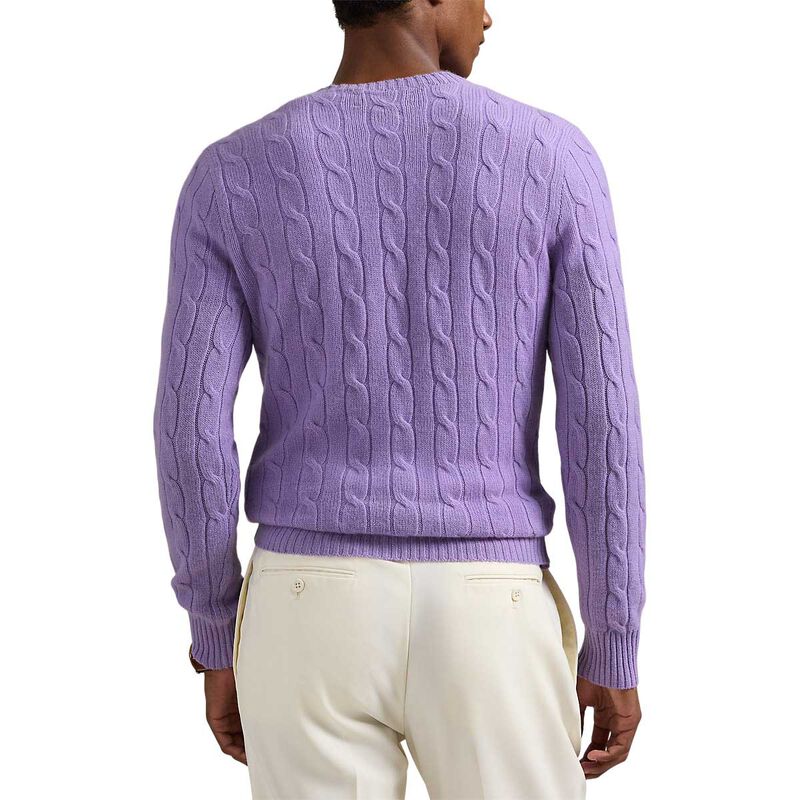 Polo Ralph Lauren The Iconic Cable-Knit Cashmere Sweater image number 1